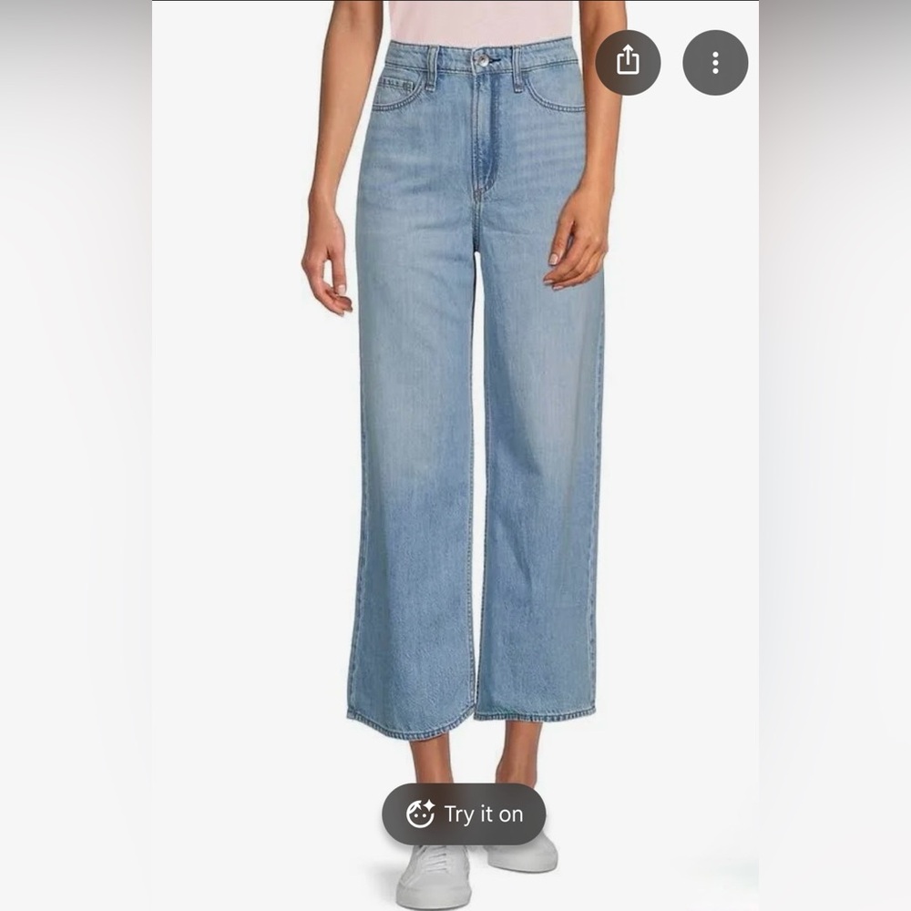 NWT! rag & bone Light Blue Lori cropped jeans - Picture 5 of 11